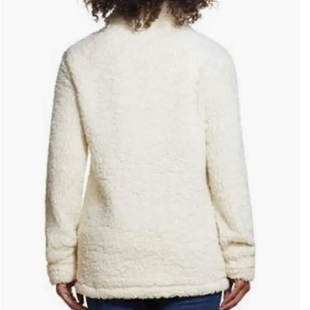 Nwot Weatherproof Pullover Sherpa Jacket - image 2